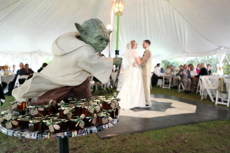 Illustration for article titled This couple's wedding may have been the geekiest wedding ever